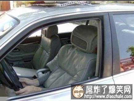 这伪装，交警看了都傻眼